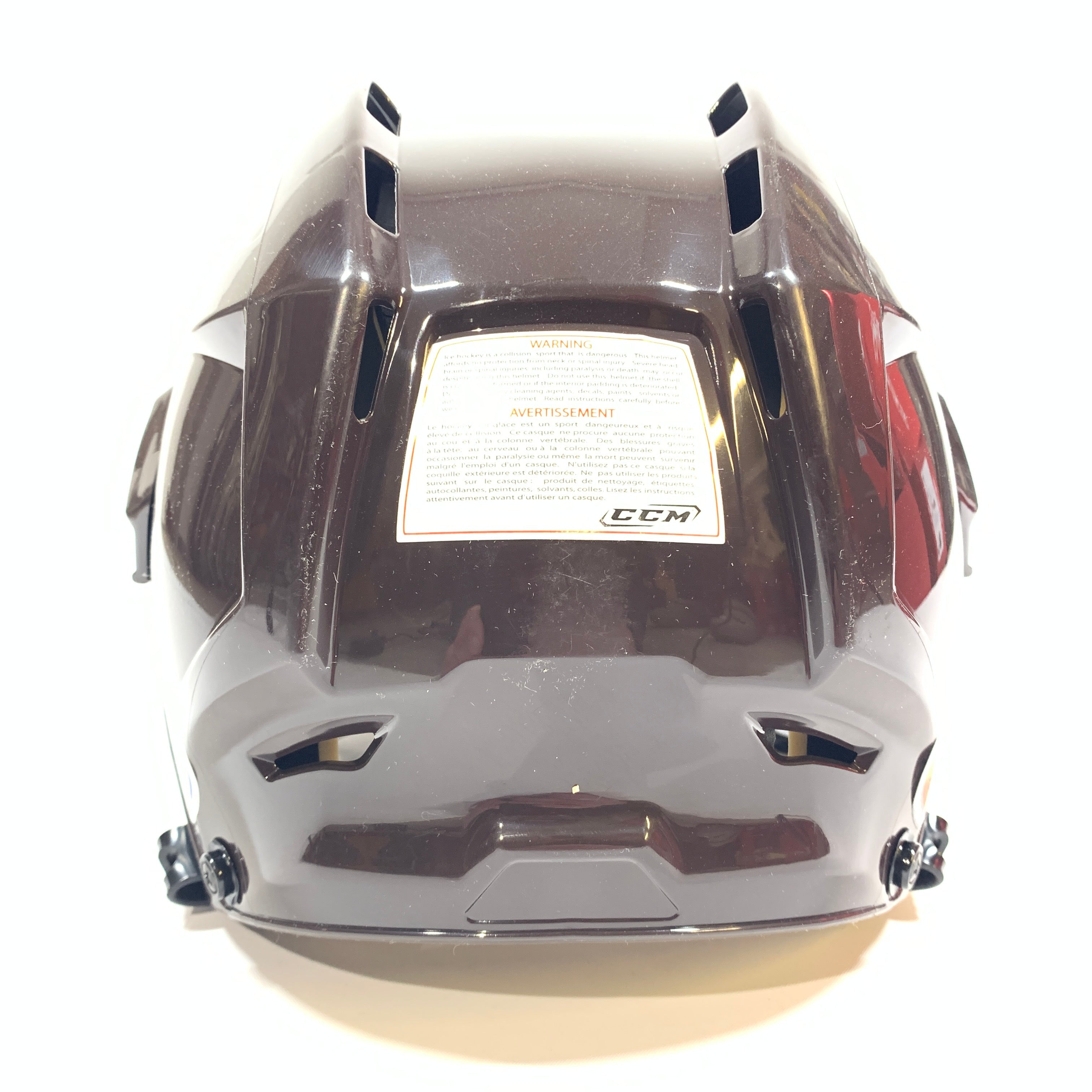 CCM V08 - Casque de hockey (marron)